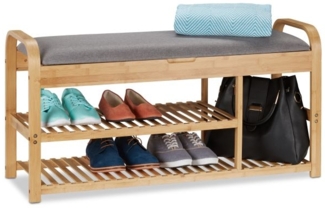 Schuhbank mit Stauraum