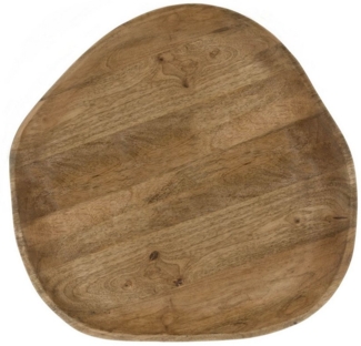 Bastion Collections Tablett, Holz, Nur Handwäsche, natur, Motiv: Herz