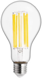 LED Filament Glühlampe McShine ''Filed'', E27, 18W, 2500lm, warmweiß, klar