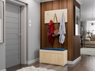 Garderoben-Set Gesita VII (Farbe: Eiche Cremona, Manila 26)