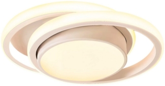 Senmudi Deckenleuchte Deckenlampe LED,LED Deckenleuchte Rund, Neutrales Licht,20W,26cm,4500K, LED fest integriert, Tageslichtweiß, Neutralweiß, Kaltweiß, Bierfarbe, Modern LED Deckenlampe für Schlafzimmer Badezimmer Küche Gang Balkon