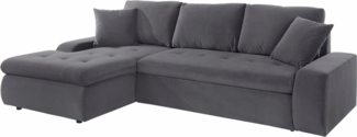 TRENDMANUFAKTUR Ecksofa Indie II, tolle Detailverarbeitung, bequem und komfortabel im Sitz, XL und XXL, wahlweise mit Bettfunktion, L-Form