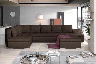 Wohnideebilder Giovanni Dunkelbraun Ecksofas & Eckcouches GI52