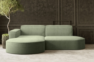 Kaiser Möbel Ecksofa Designer MODENA STUDIO L stoff Poso und Neve