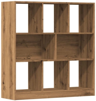 vidaXL Bücherregal Artisan-Eiche 97,5x29,5x100 cm Holzwerkstoff 855789