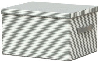 Coonoor Aufbewahrungsbox Faltbare Aufbewahrungsbox mit Deckel, Kleiderspeicherbox, große Aufbewahrungsbox, Kleiderschrank-Aufbewahrungsbox