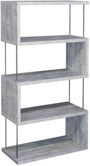 Regal Elga 66x33x126 Bücherregal Standregal beton 14829
