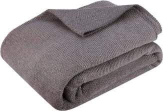 BOHORIA Tagesdecke BOHORIA® Kuscheldecke Premium Pure Cotton 150x200 cm, luftdruchlässig