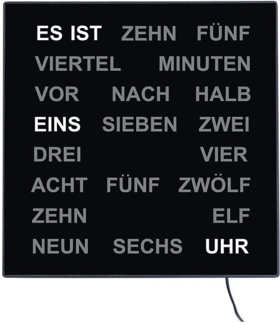 AMS Tischuhr T1235 Büro, Wohnzimmer, Esszimmer