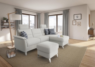 sit&more Ecksofa Palmera L-Form, B: 244 cm, optional Bettfunktion & Bettkasten, Federkern