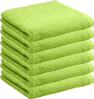 REDBEST Handtuch Handtuch "Oceanside" 6er-Pack, Frottier, Walk-Frottier Uni