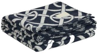 Gant Home Wolldecke G-Patterned Throw Evening Blue (130x180cm) 853102102-433-130x180