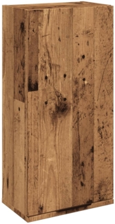 vidaXL Wand-Badschrank Altholz-Optik 32x20x67 cm 856937