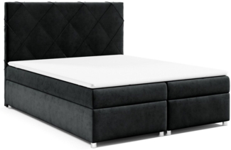 Best for Home Boxspringbett mit Bettkasten Trinity K-7 Bonellfederkern inkl. 7 cm Topper (140x200 160x200 180x200 200x200 cm), Handwerksqualität, TOP Preis-Leistungs-Verhältnis