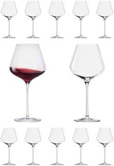 Stölzle Lausitz QUATROPHIL Burgunderglas 710 ml 12er Set