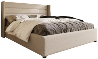 Sweiko Polsterbett (160*200cm), Doppelbett mit Kopfteil und Lattenrost, Stauraumbett