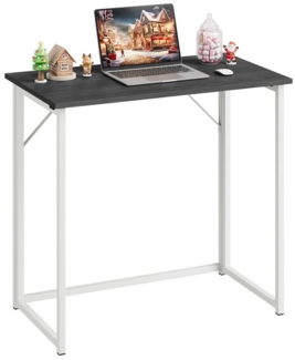 NAIMP Klapptisch Schreibtisch faltbar Computertisch PC Tisch Bürotisch für Homeoffice