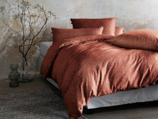 Irisette Verona Premium Mako Satin Bettwäsche 200x200 Paisley rot 8357-60