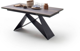 Esstisch Kobe | Ausziehtisch | Holzoptik barrique | 160(240) x 90
