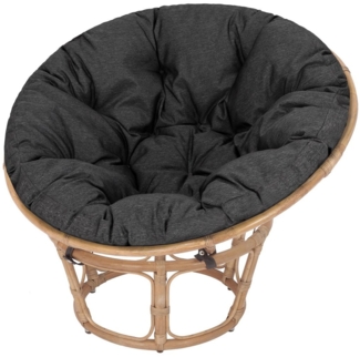 Bjird Stuhlkissen Polster für Papasansessel, Durchmesser 114 cm, UV - beständig wasserdicht Outdoor/Indoor