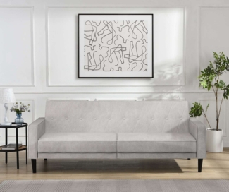 Dorel Home 3-Sitzer Avon, Schlafsofa 213cm, Bettfunktion (110/190cm), trendiger Cord o. Webstoff