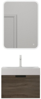 doporro Badmöbel-Set Design Waschtisch-Unterschrank Soft-Close Badschrank-Set Lonato, Soft-Close Mechanismus