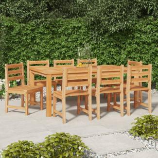 vidaXL Gartenstühle 8 Stk. Massivholz Teak 3157176