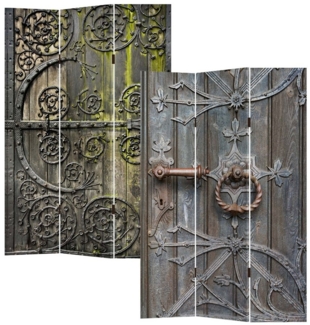 HTI-Line Paravent Paravent Architektur (Stück, 1 St, 1 Paravent), Raumteiler Sichtschutz Trennwand