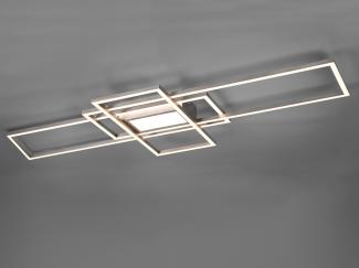 620010407 Nickel matt LED Deckenleuchte IRVINE Deckenlampe ca. 105x42 cm