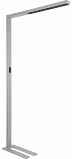 Maul Standleuchte MAULsirius LED Bewegungs-/Lichtsensor silber