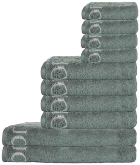JOOP! Handtuch Unisex Handtuch 1er Pack, 10er Pack Baumwolle, Frottier (Set, 10-St)