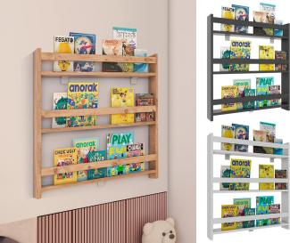 VCM Wandregal Holz Kinderregal Bücherregal Kinder Regal Kidos