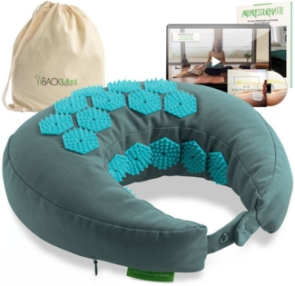 BACKLAxx® Nackenhörnchen Akupressur, Akupressur U Kissen