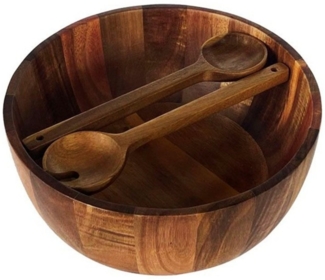Bambus Salatschüssel-Set ø26cm – Natürlich, stilvoll & nachhaltig