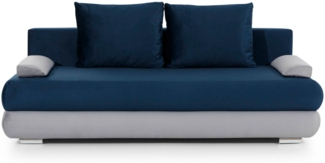 Eltap Milo Sofa (Monolith 77, Monolith 84) mit Schlaffunktion