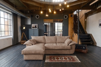 KAWOLA Schlafsofa DAMETO Cordsofa - Schlafgelegenheit & Stauraum - Eckcouch, Multifunktionales Ecksofa mit Schlaffunktion & Cordbezug
