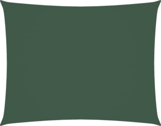 vidaXL Sonnensegel Oxford-Gewebe Rechteckig 3x6 m Dunkelgrün 135488