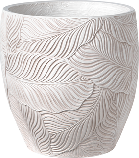 Blumenkübel BAIYUN 42 cm Hellbeige