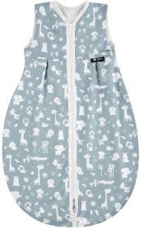 Alvi Mäxchen Schlafsack light Animals puderblau 100 cm