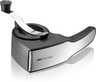 Gefu Peccorino LaserCut Trommelreibe mit 2 Trommeln und Auffangbehälter