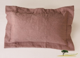 Wohnen und Accessoires GmbH & Co. KG Dekokissen Hübsches Kissen "Lune" in Matelassé-Verarbeitung klassisch und zeitlos