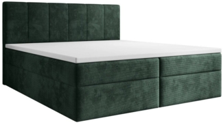 Luxusbetten24 Boxspringbett Aurelia Cord, mit Stauraum
