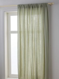 vertbaudet Vorhang Kinderzimmer Vorhang aus Musselin, Tunnelzug, Baumwolle