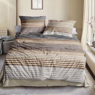 Irisette Tencel™ Lyocell Bettwäsche Lotus 8578 kupfer|155x220 cm + 80x80 cm