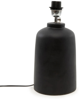 Der Tischlampenfuss - Schwarz - Schwarz - 16x16x34cm