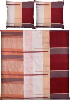 REDBEST Bettwäsche Bettwäsche, Mako-Satin, Satin Grafik