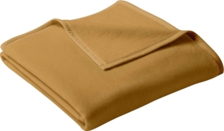Wohndecke Cotton Home, Biederlack, im Uni Design, Kuscheldecke