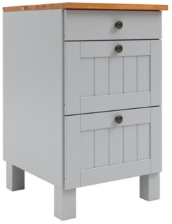 Home affaire Unterschrank Alby2 Mit Metallgriffen, Breite 50 cm