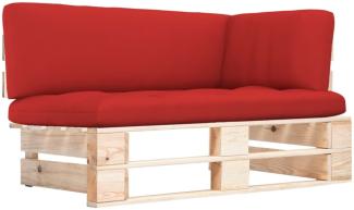 vidaXL Outdoor-Ecksofa Paletten Kiefernholz Imprägniert 3066607