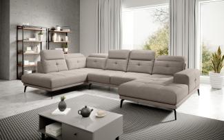 Wohnideebilder Bretan Grau Ecksofas & Eckcouches CO-BRE-LT-07PO